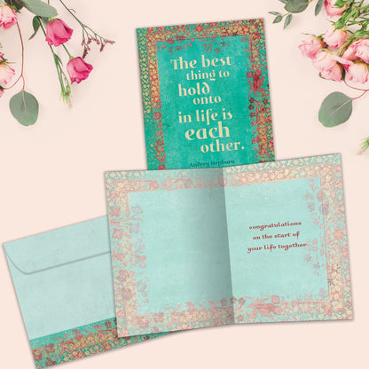 Each Other Wedding Card