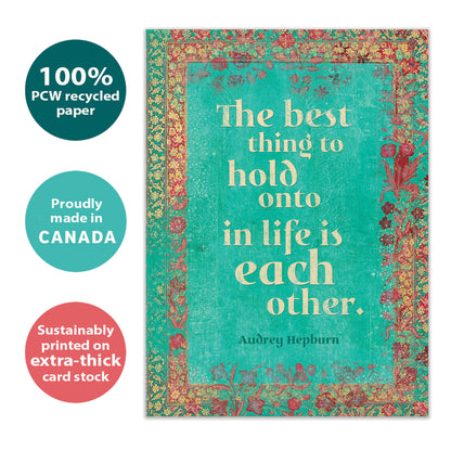 Each Other Wedding Card