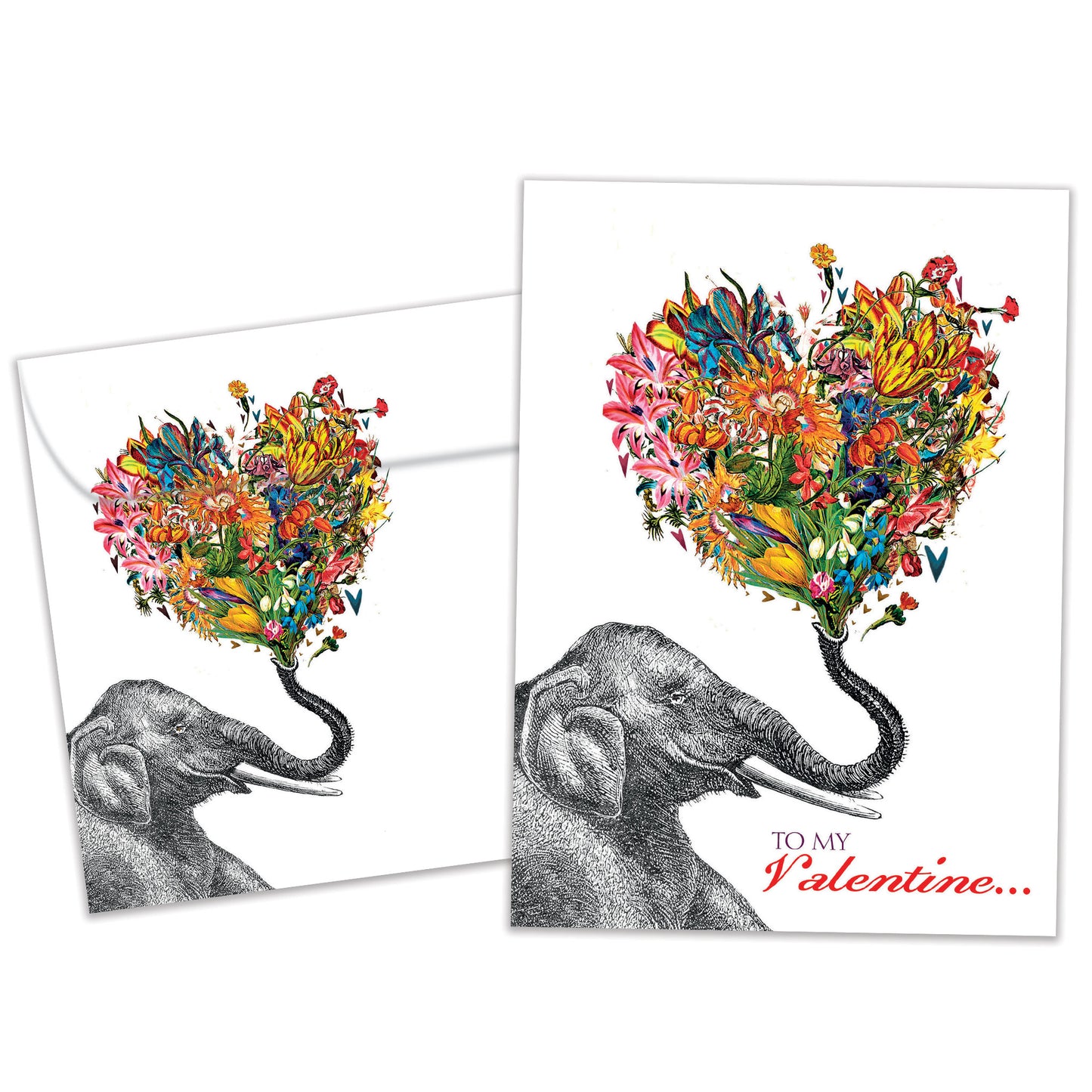 Love Elephant Valentine