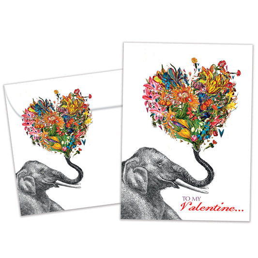 Love Elephant Valentine
