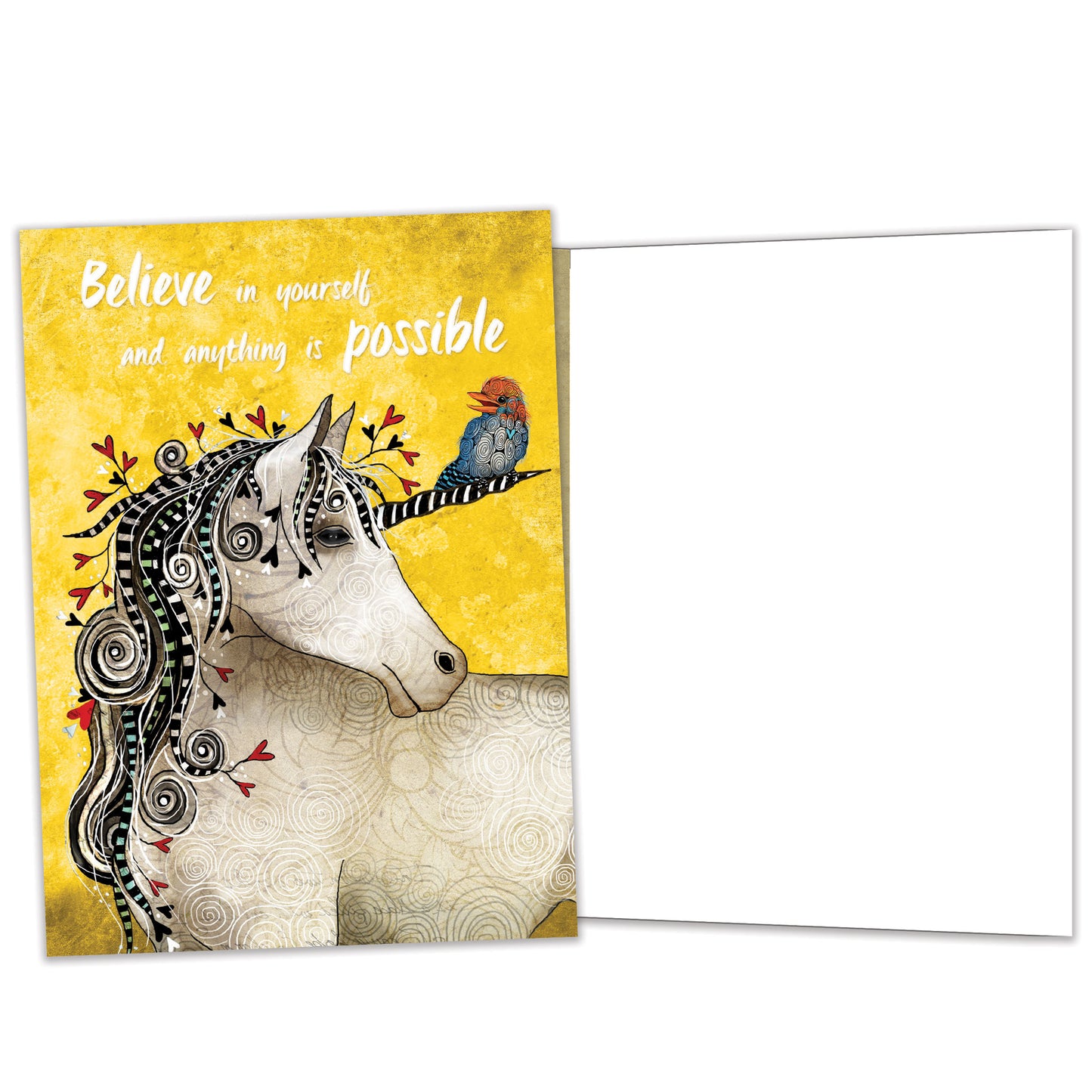 Believe In You Unicorn Encouragement Card
