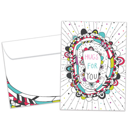 Hugs For You Get Well Card