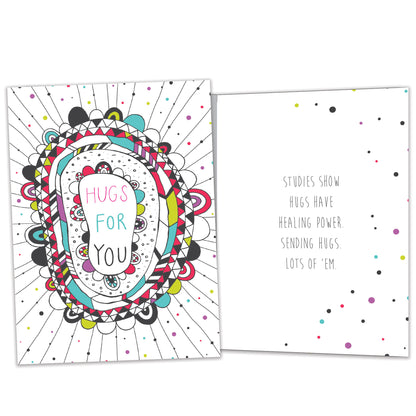 Hugs For You Get Well Card