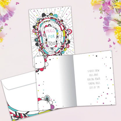 Hugs For You Get Well Card