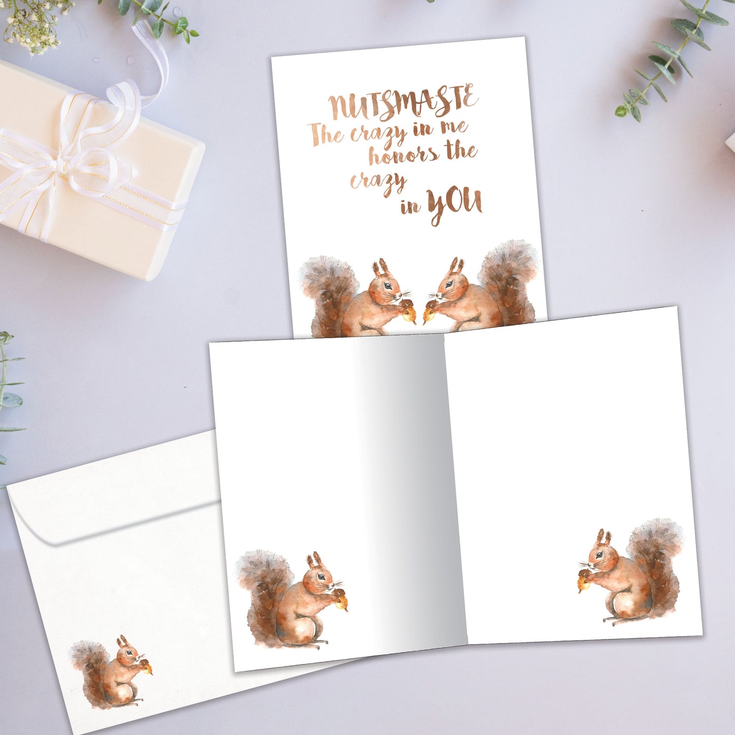 Nutsmaste Friendship Card