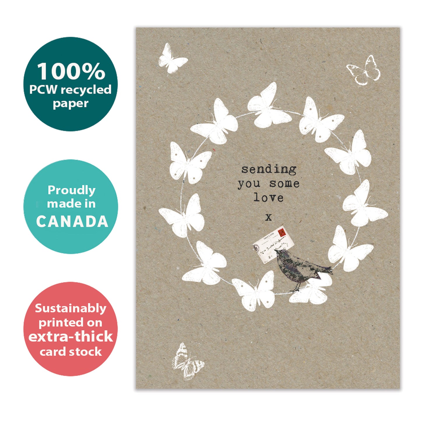Sending Love Support Card
