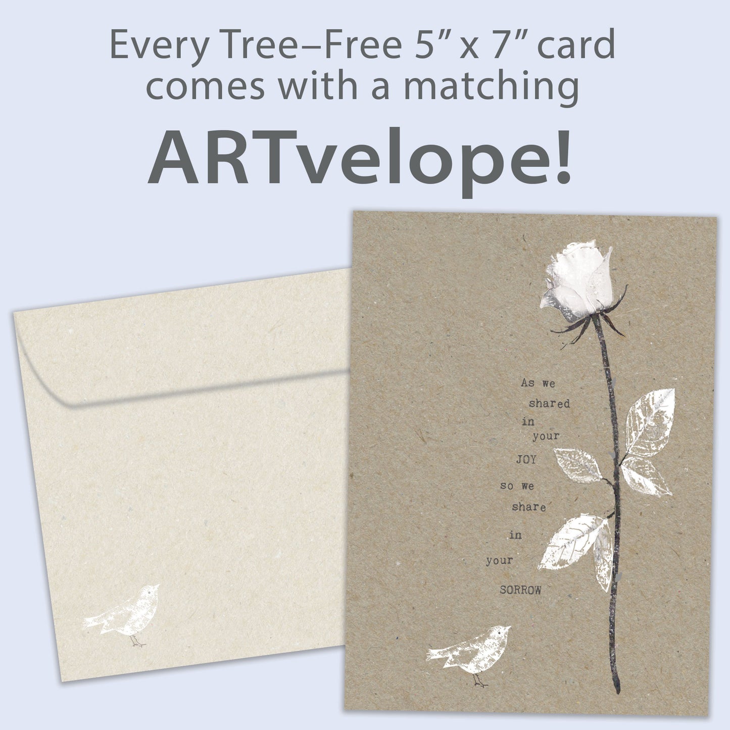 Joy and Sorrow Sympathy Card
