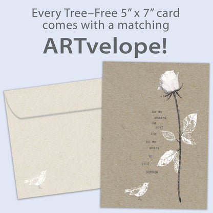 Joy and Sorrow Sympathy Card