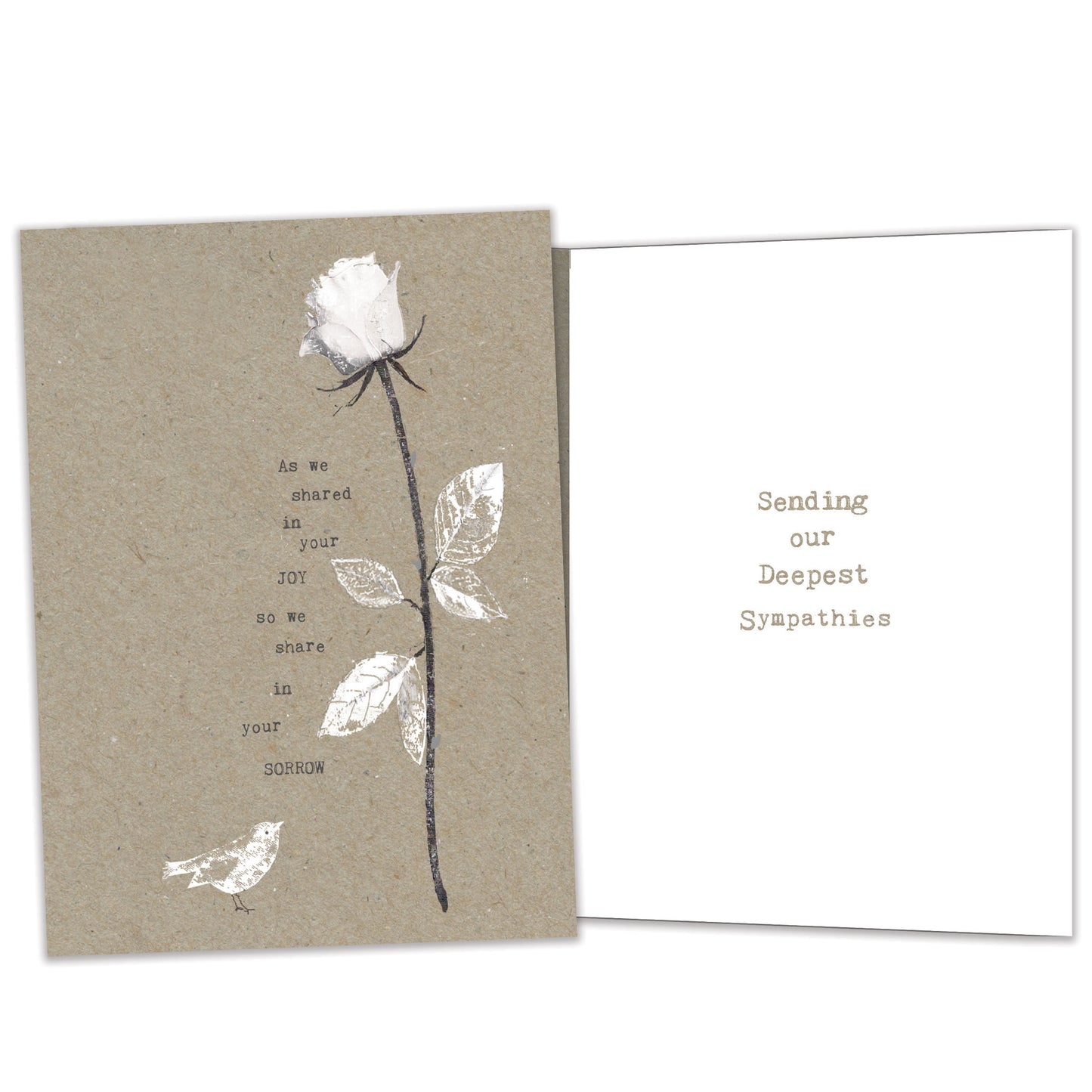 Joy and Sorrow Sympathy Card