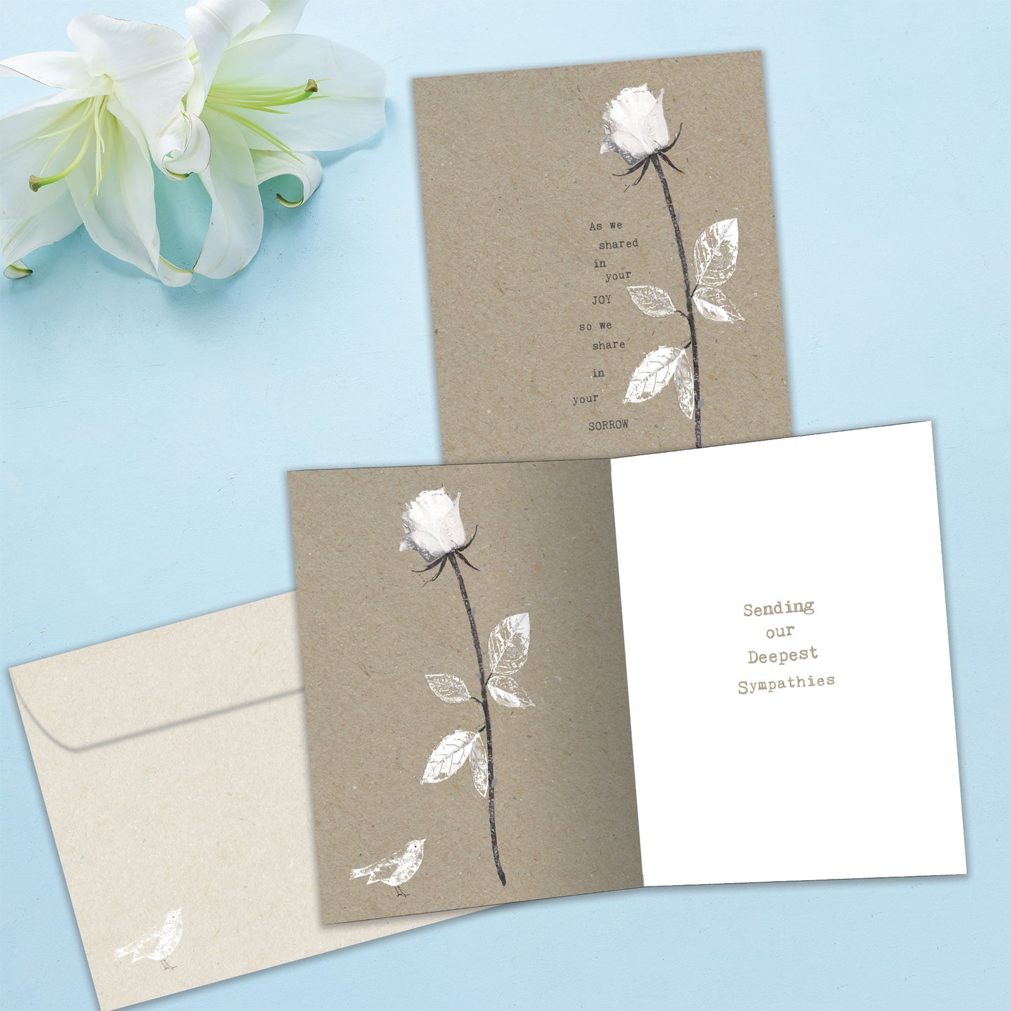 Joy and Sorrow Sympathy Card