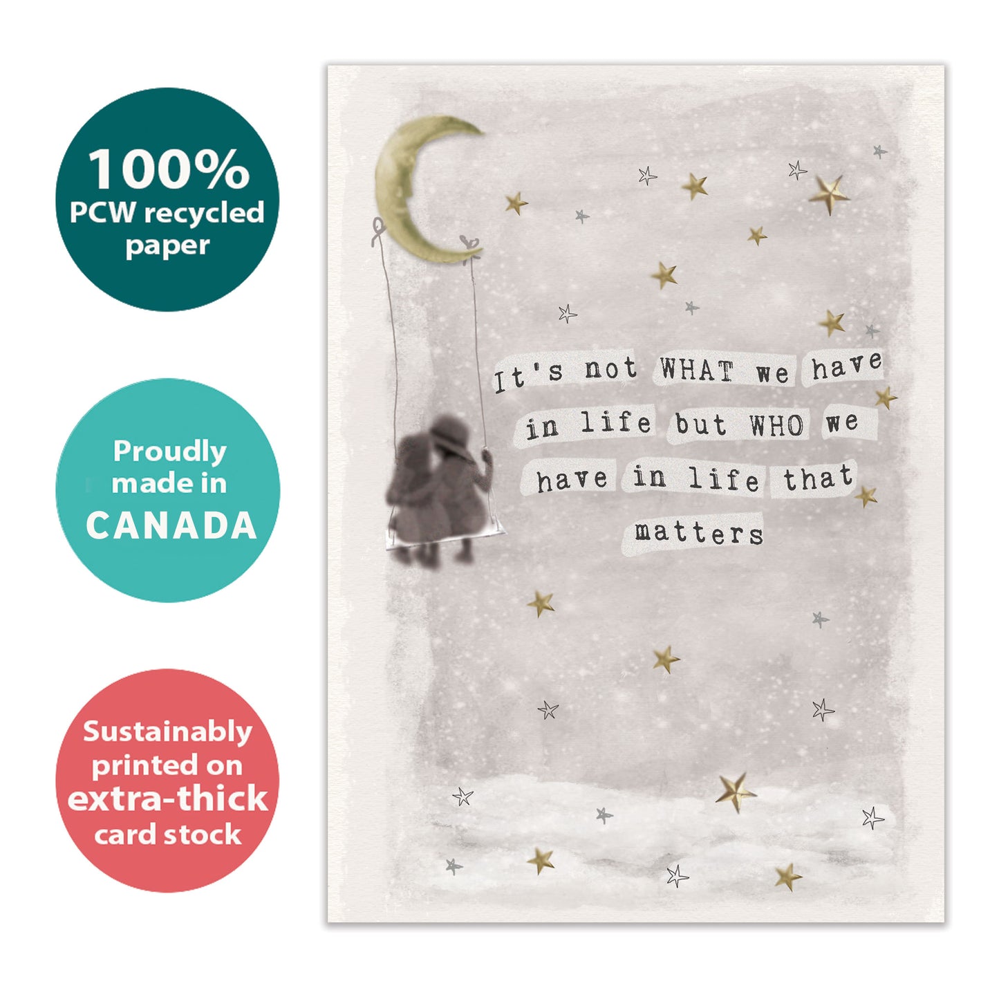 Golden Friendship Friendship Card