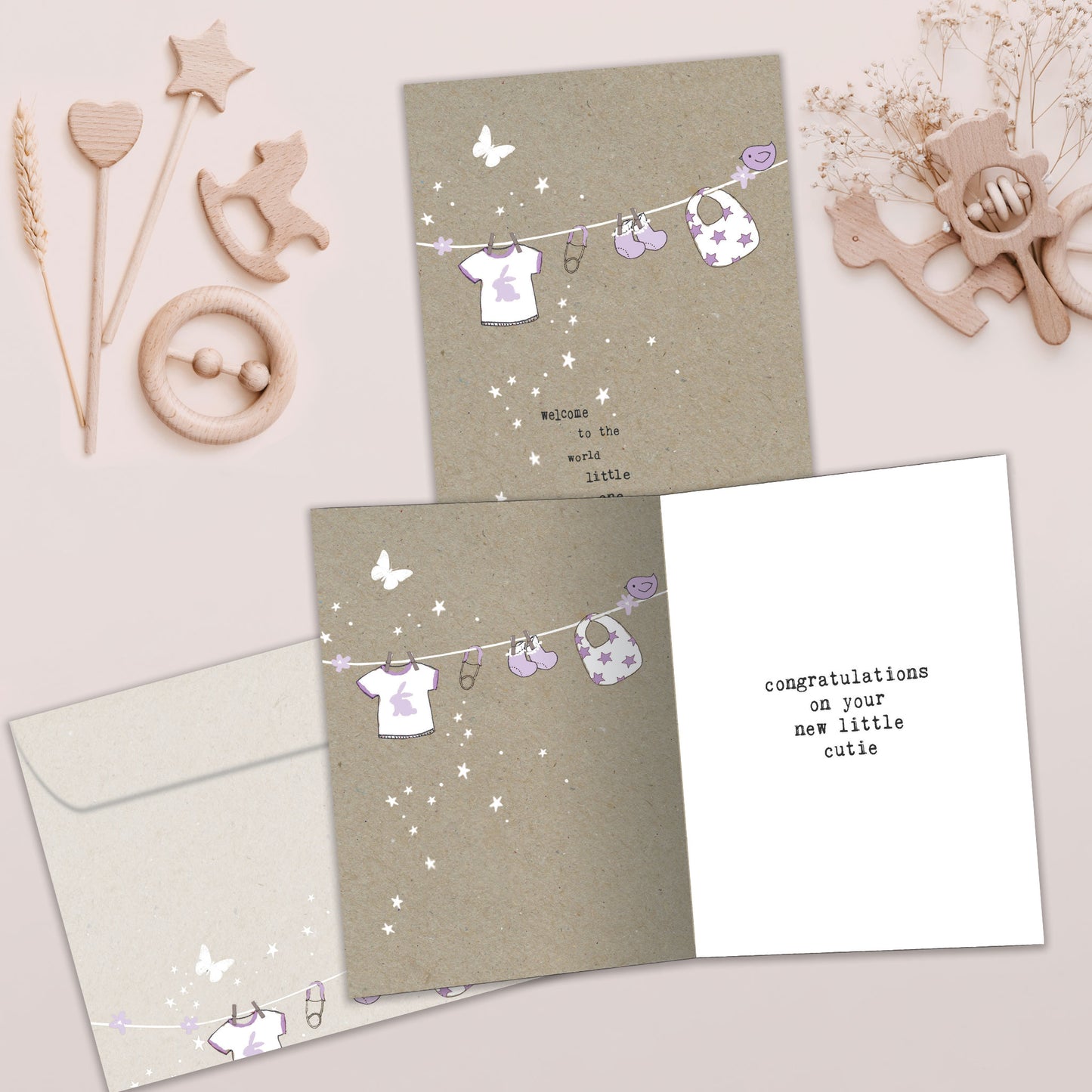 Welcome To The World New Baby Card