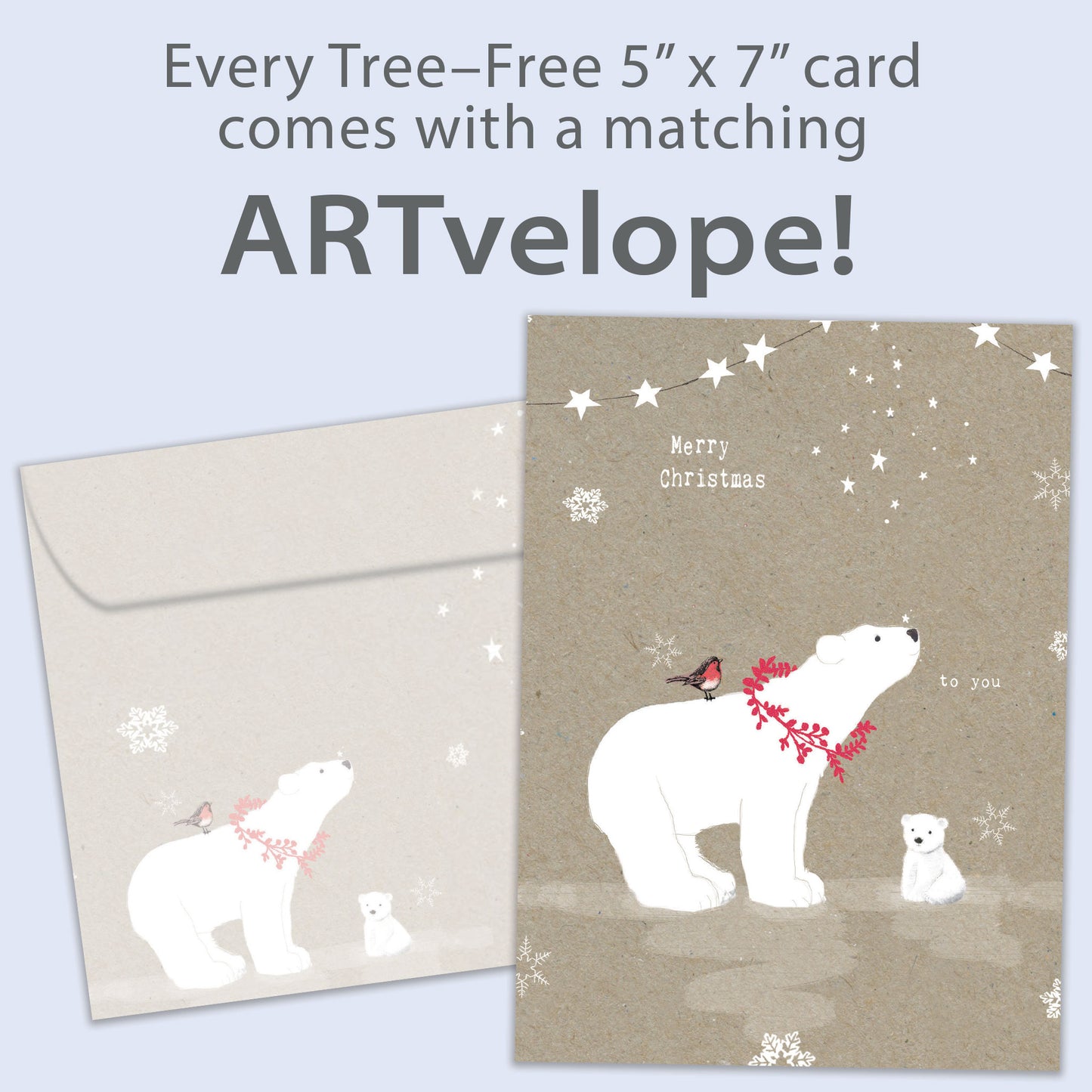 Sweet Polar Christmas Christmas Card