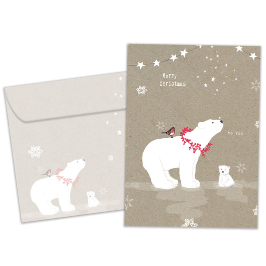 Sweet Polar Christmas Christmas Card