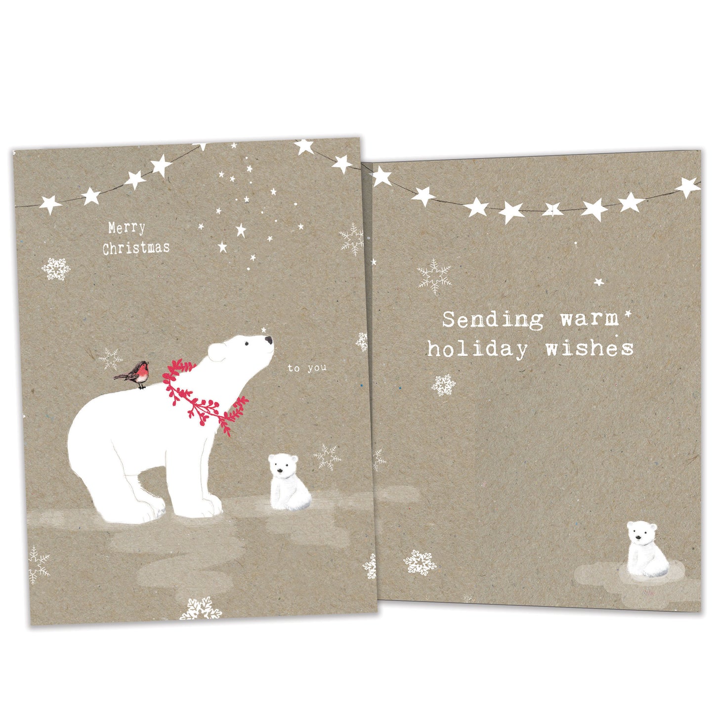 Sweet Polar Christmas Christmas Card