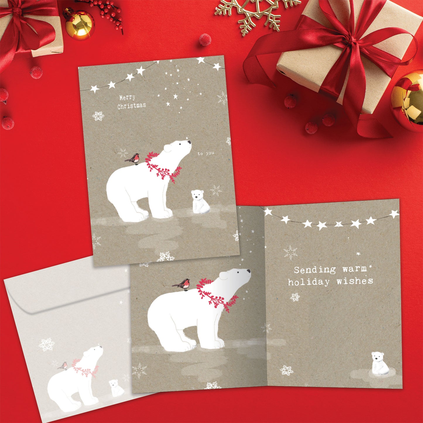 Sweet Polar Christmas Christmas Card