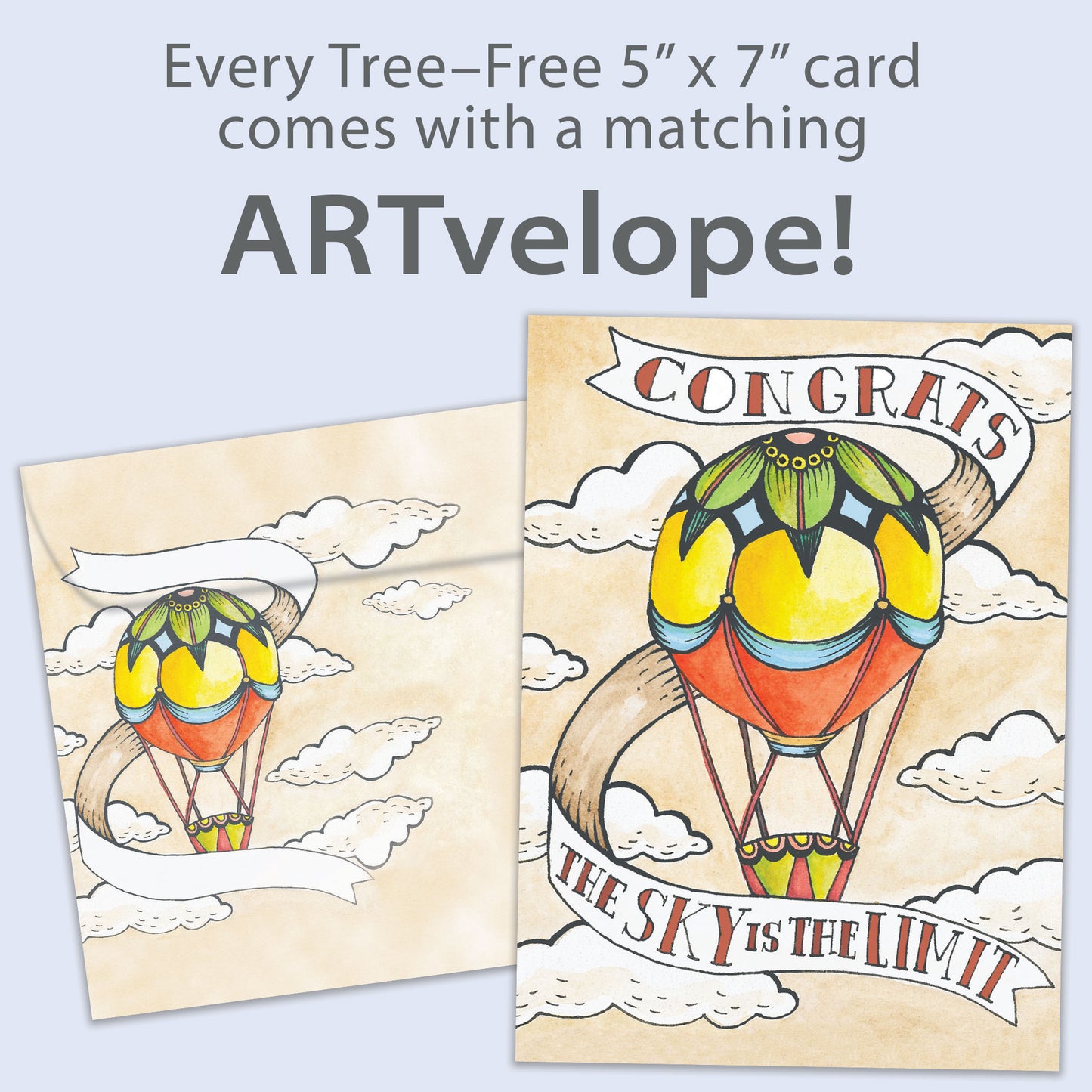 Congrats Balloon Congratulations Card