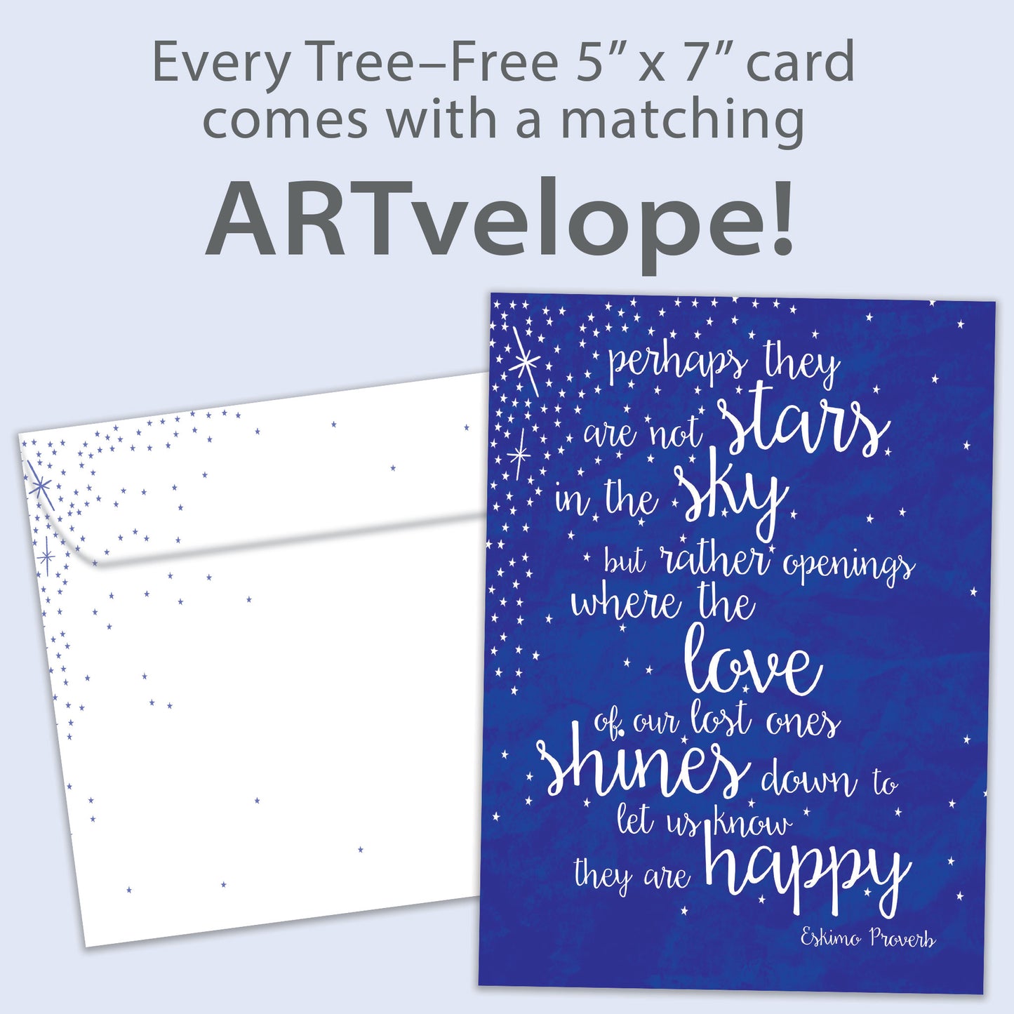 Eskimo Proverb Sympathy Card