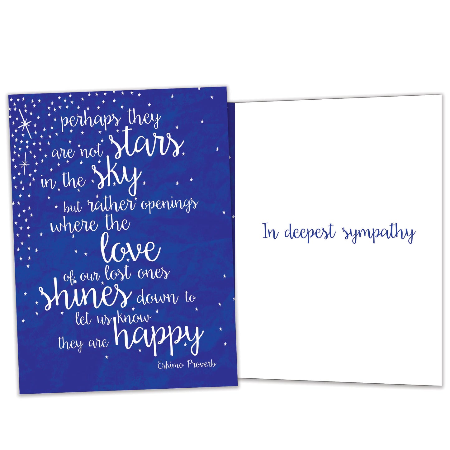Eskimo Proverb Sympathy Card