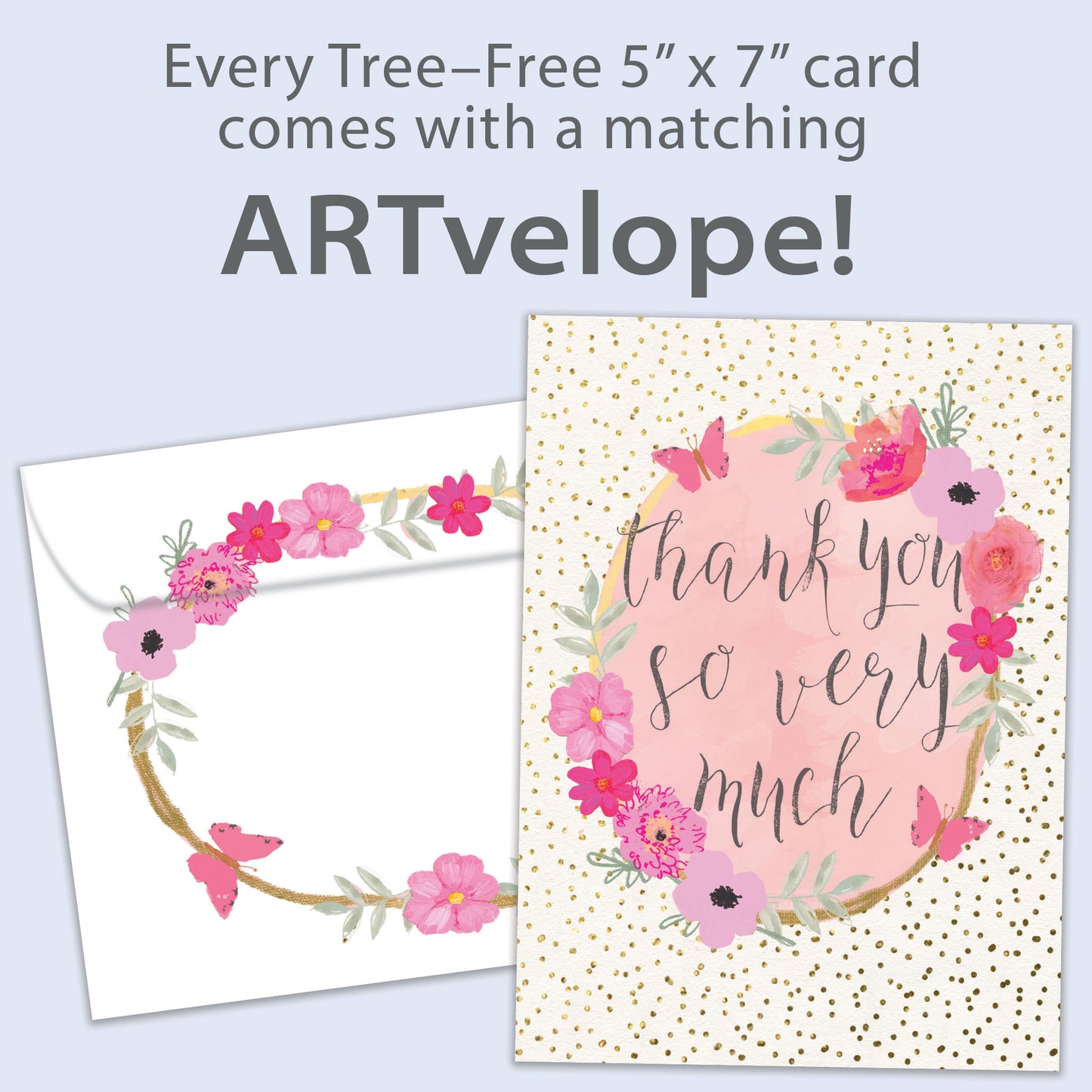 Boho Thank You Thank You Card