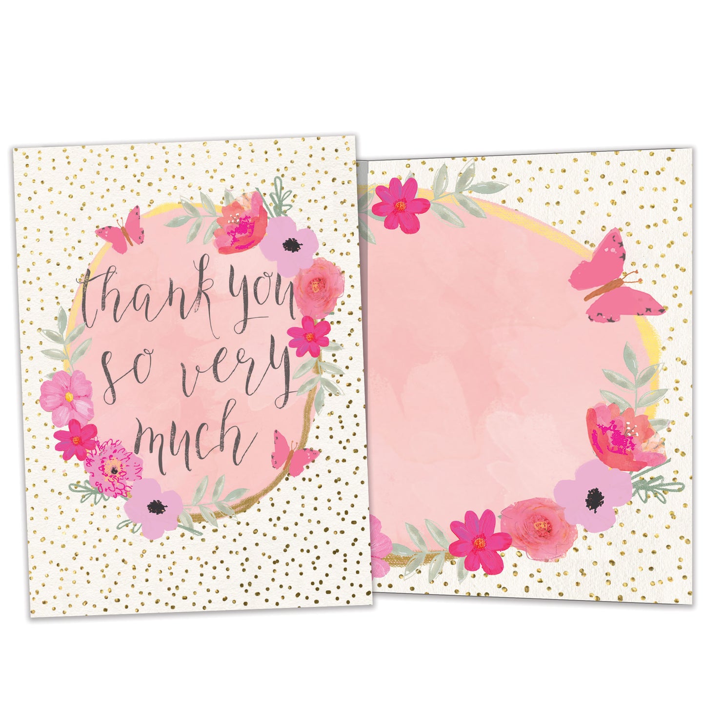 Boho Thank You Thank You Card