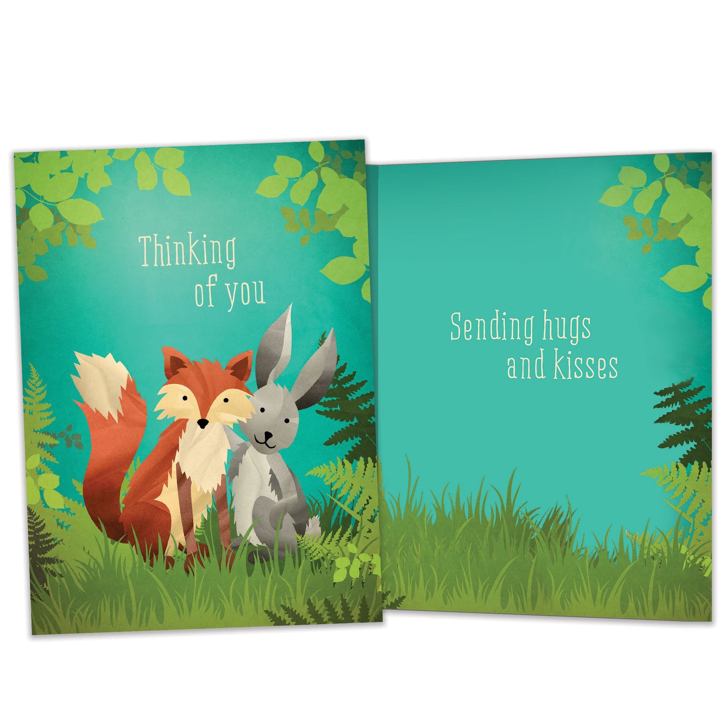 Deep Woods Thoughts Thinking of You Card