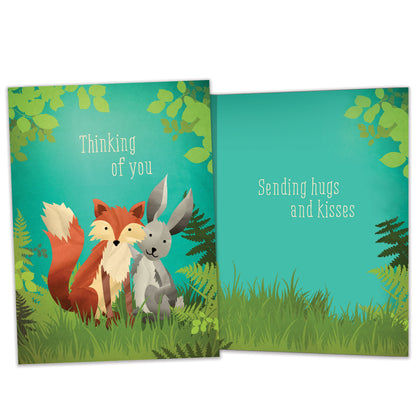 Deep Woods Thoughts Thinking of You Card