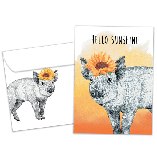 Hello Sunshine Thinking of You Card