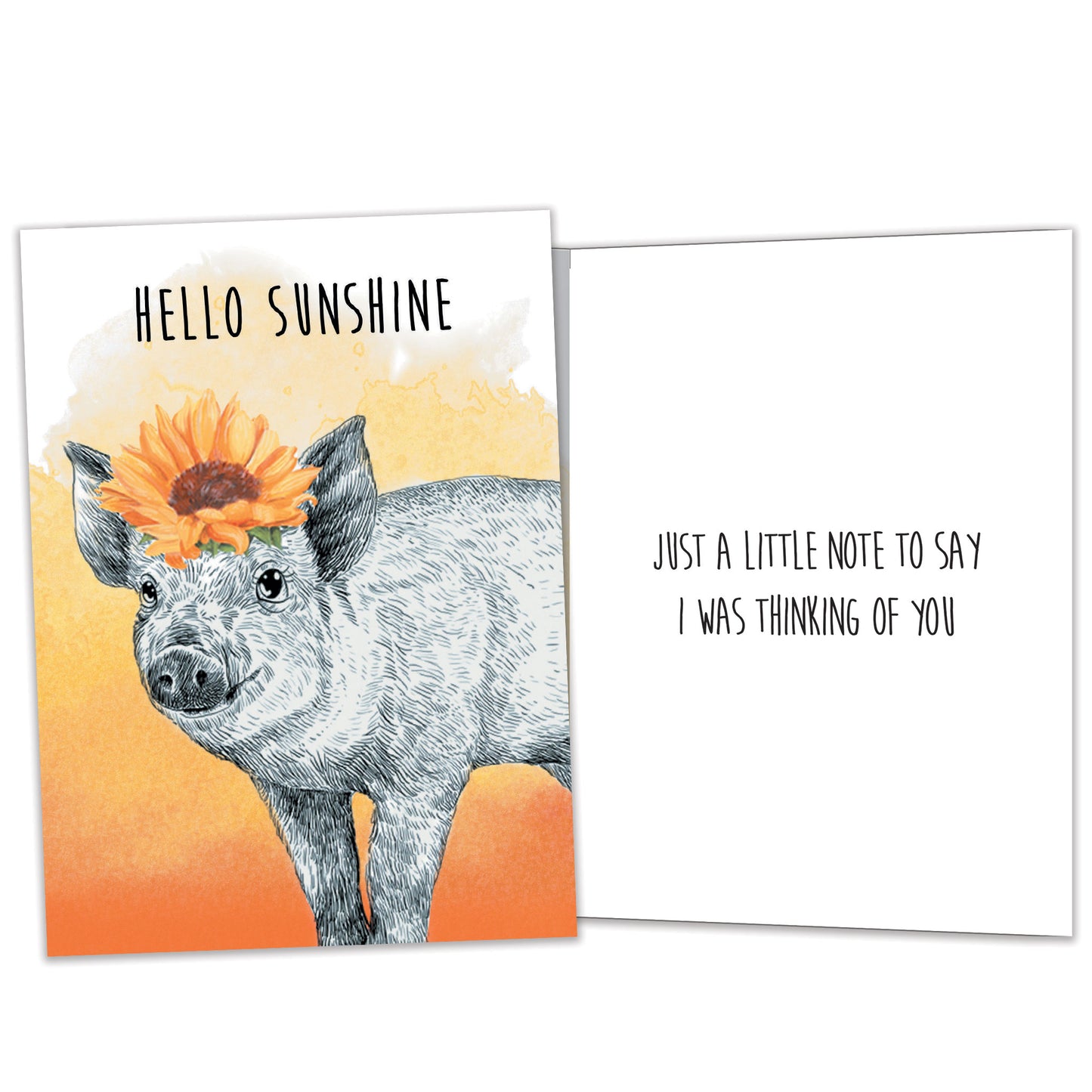 Hello Sunshine Thinking of You Card