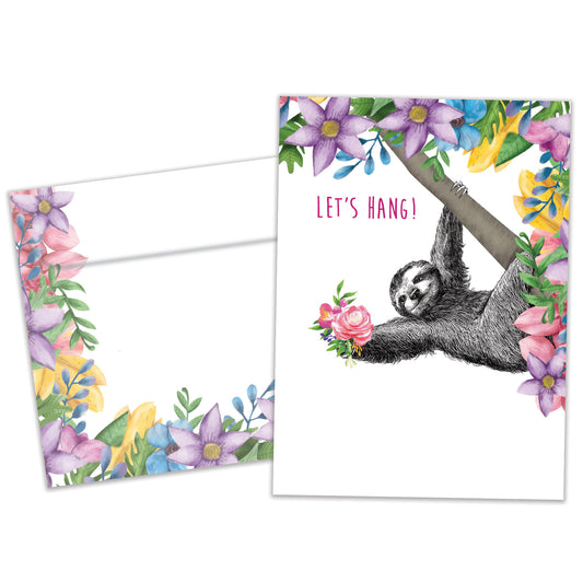 Let's Hang Love Card