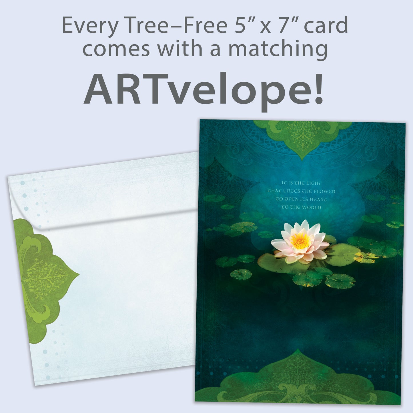 Bouquet of Light Friendship Card