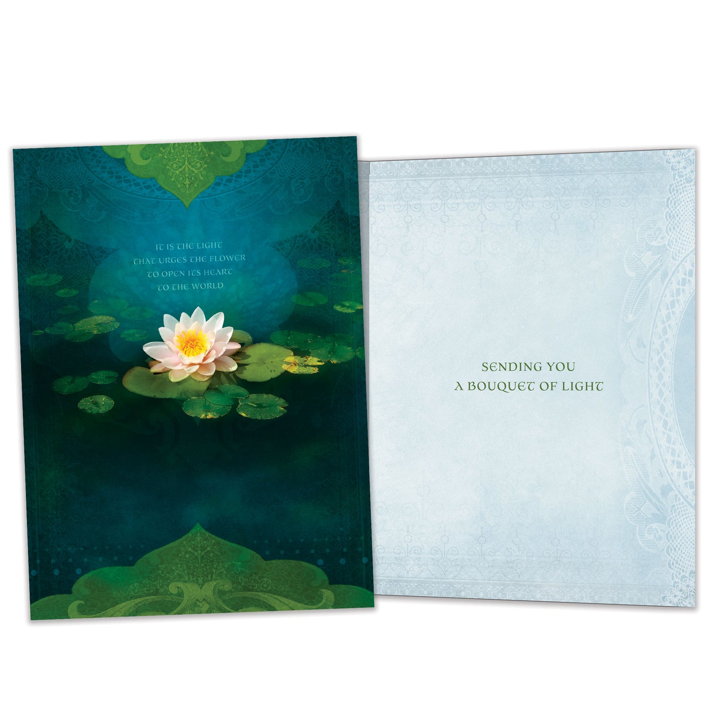 Bouquet of Light Friendship Card