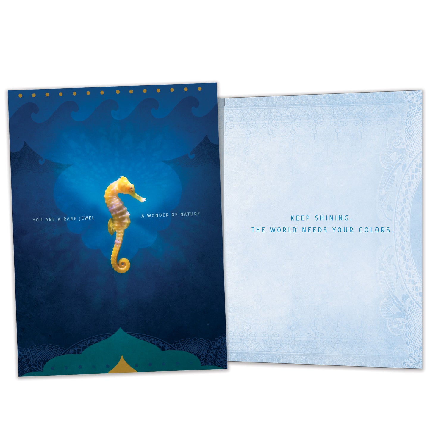 Rare Jewel Encouragement Card