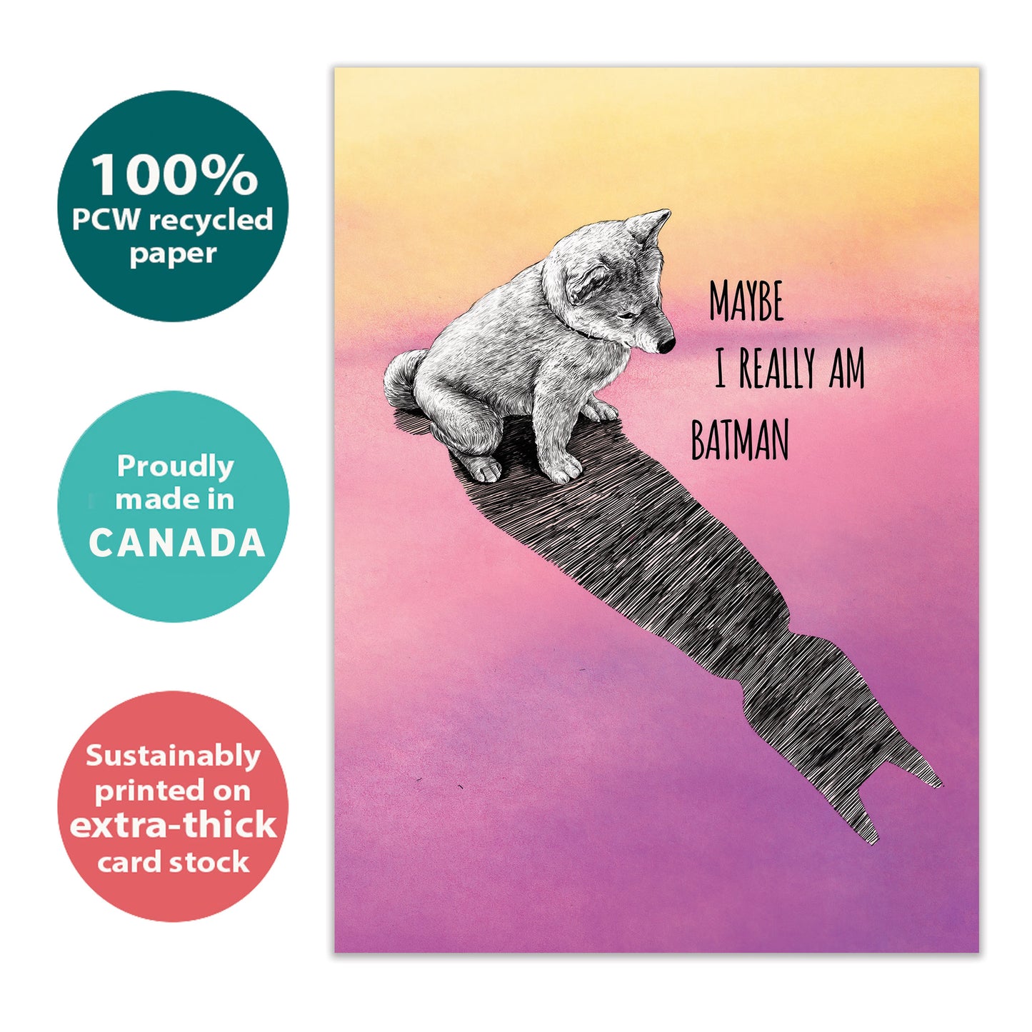 Really Batman Thinking of You Card