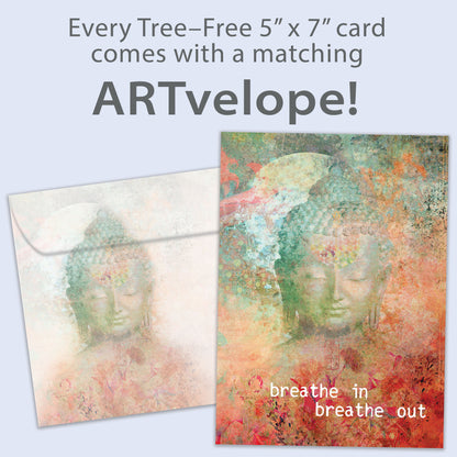 Buddha Breath Support Card