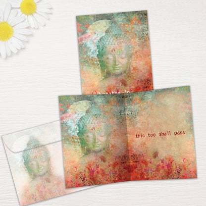 Buddha Breath Support Card
