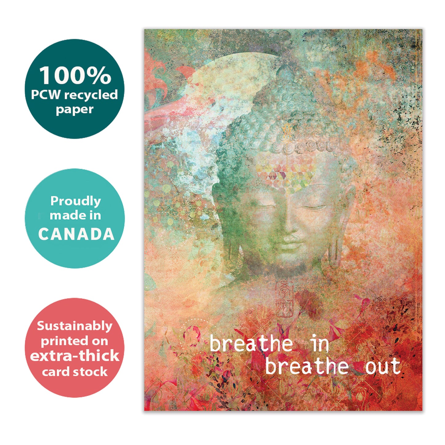 Buddha Breath Support Card