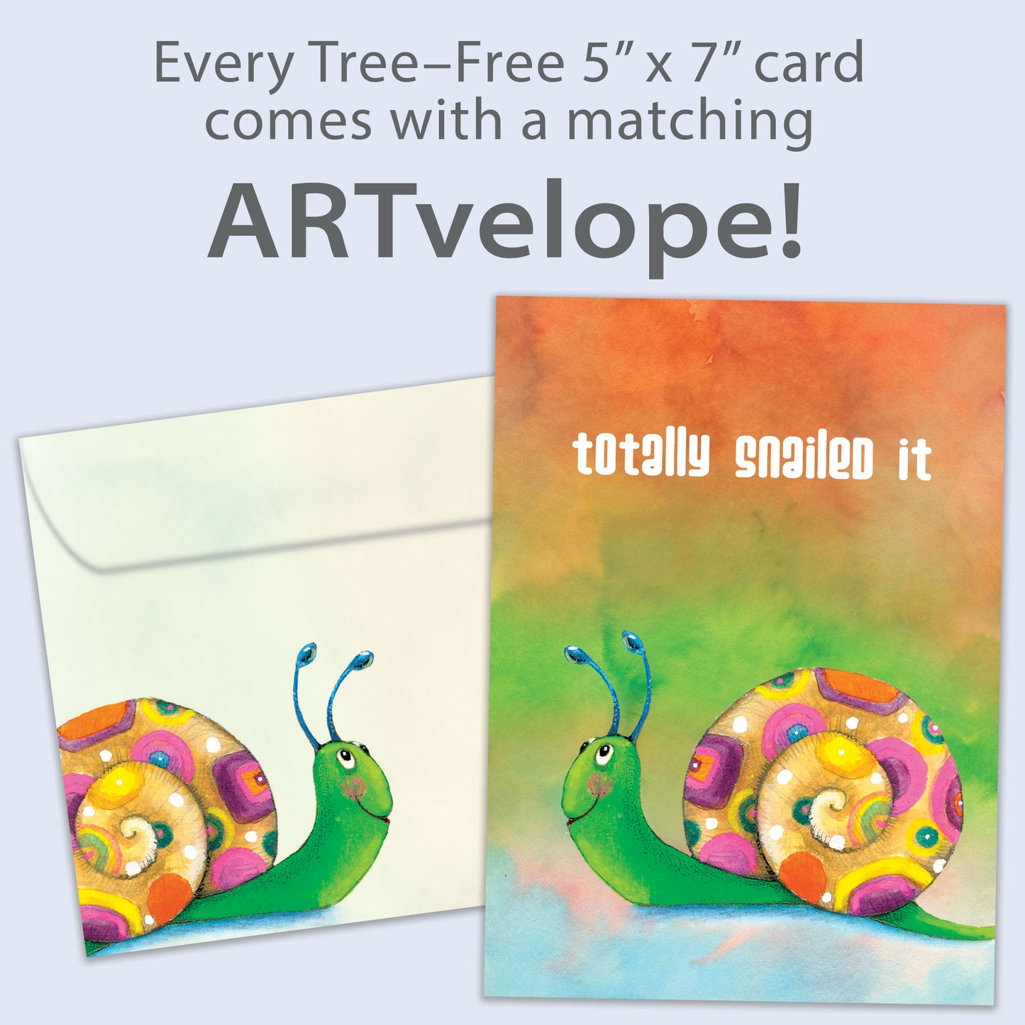 Snailed It Congratulations Card