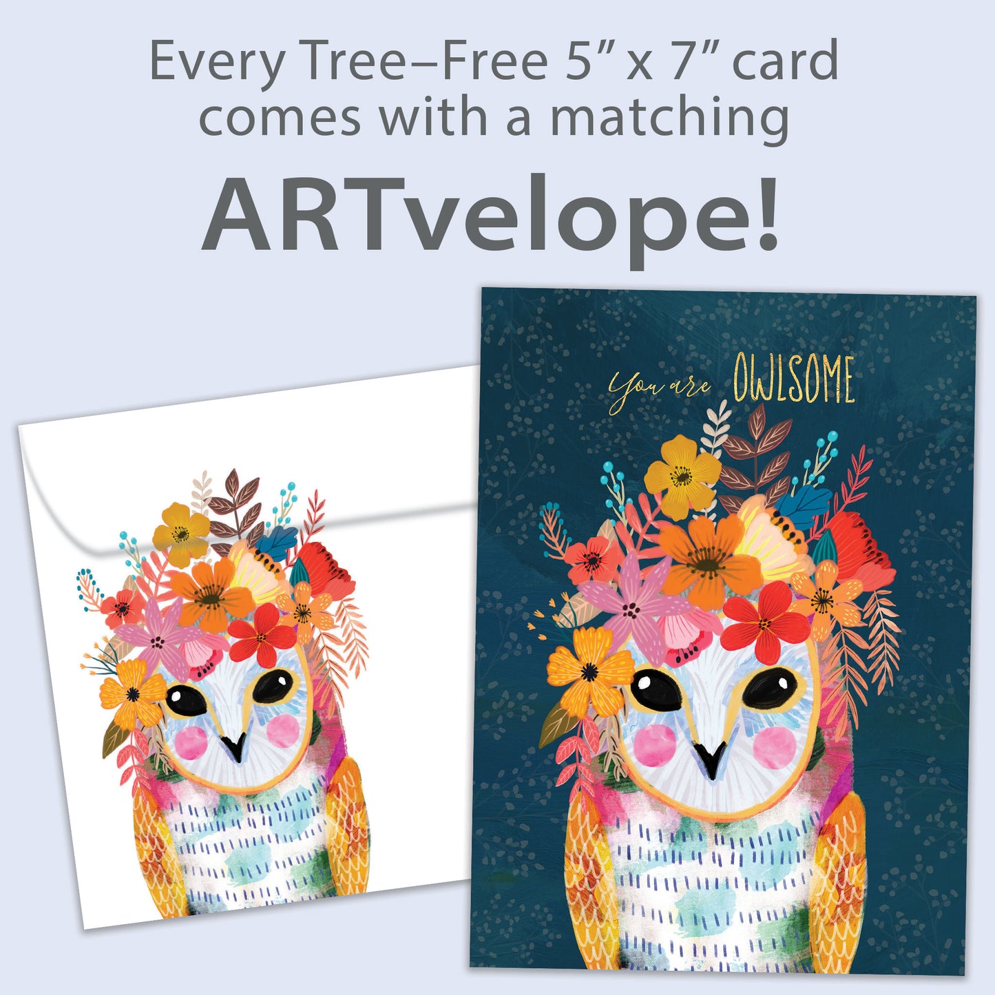 You Are Owlsome Friendship Card