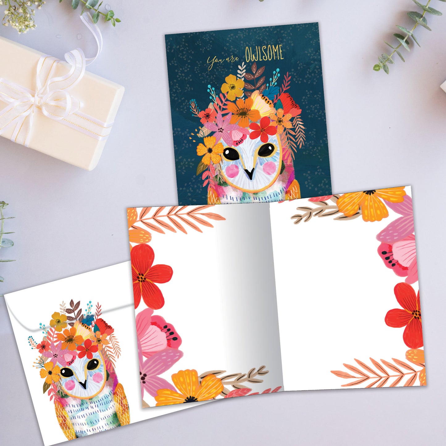 You Are Owlsome Friendship Card