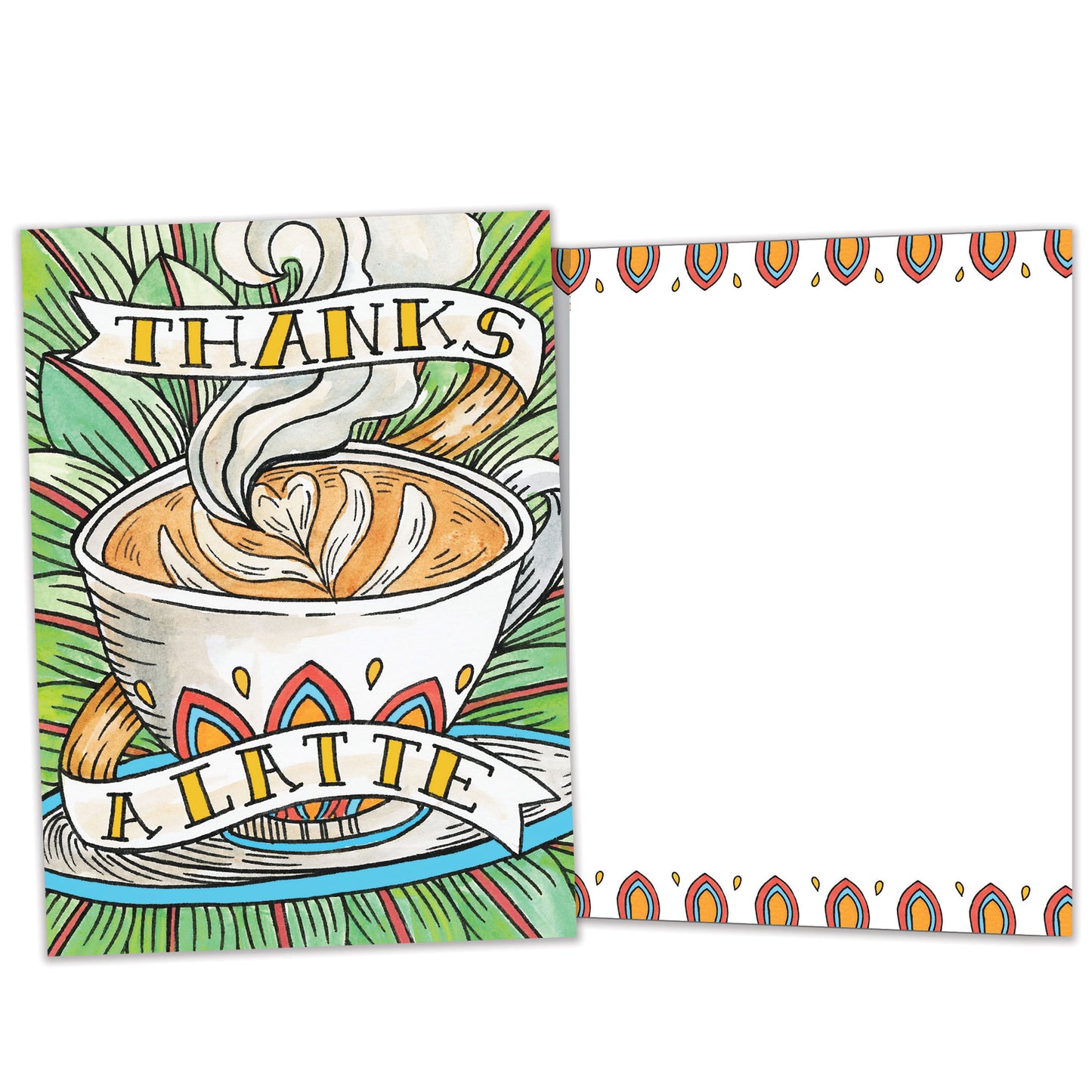Thanks a Latte Thank You Card