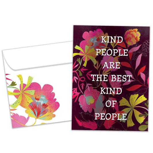 Kind People Thank You Card