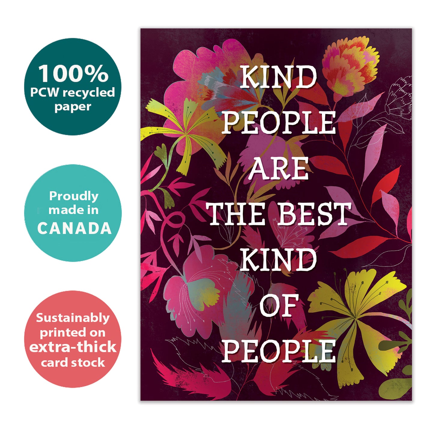 Kind People Thank You Card