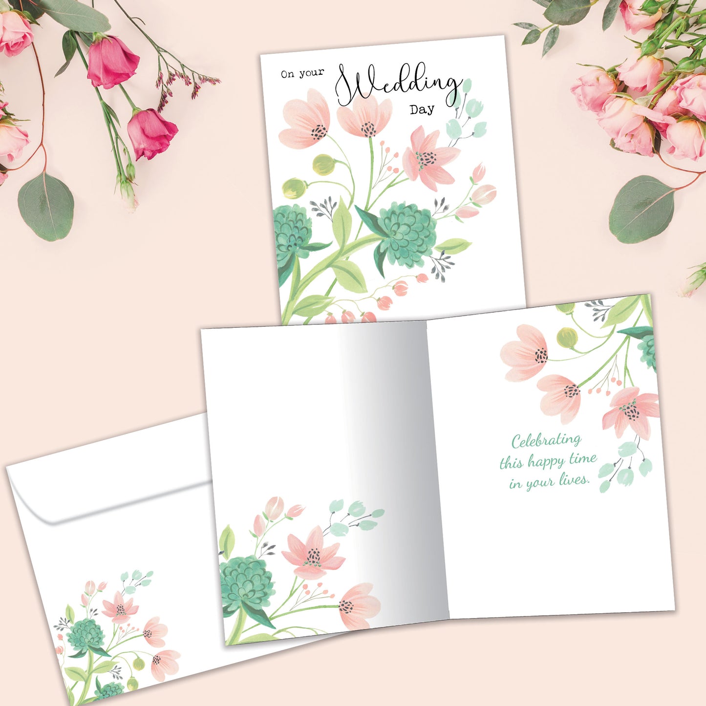 Happy Time Wedding Card