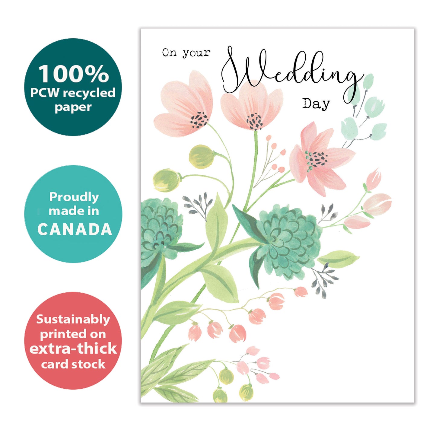 Happy Time Wedding Card