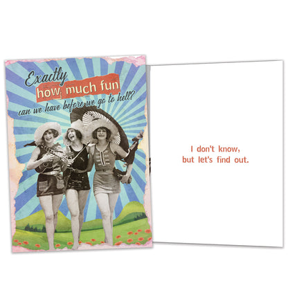 How Much Fun Friendship Card