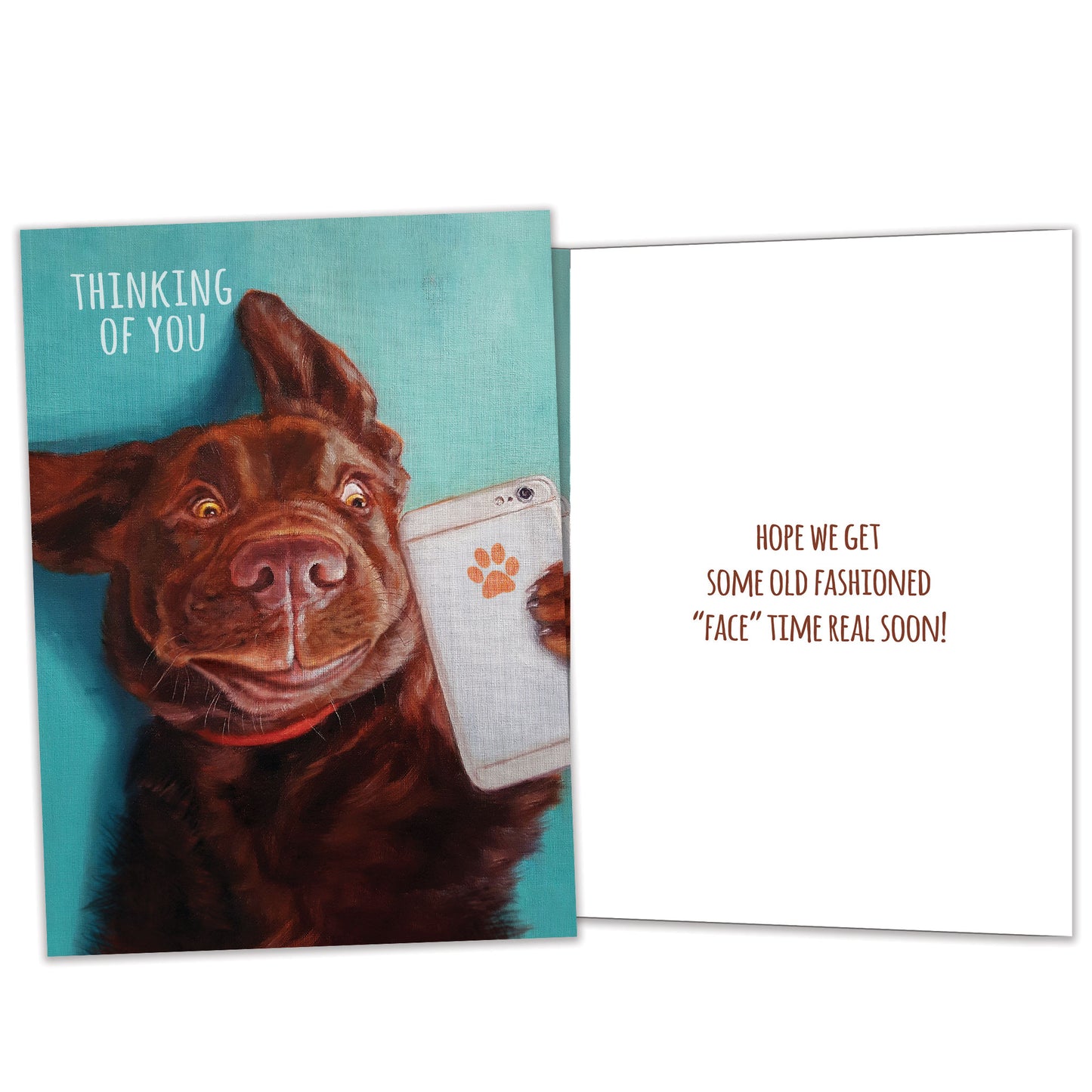 Face Time Thinking of You Card