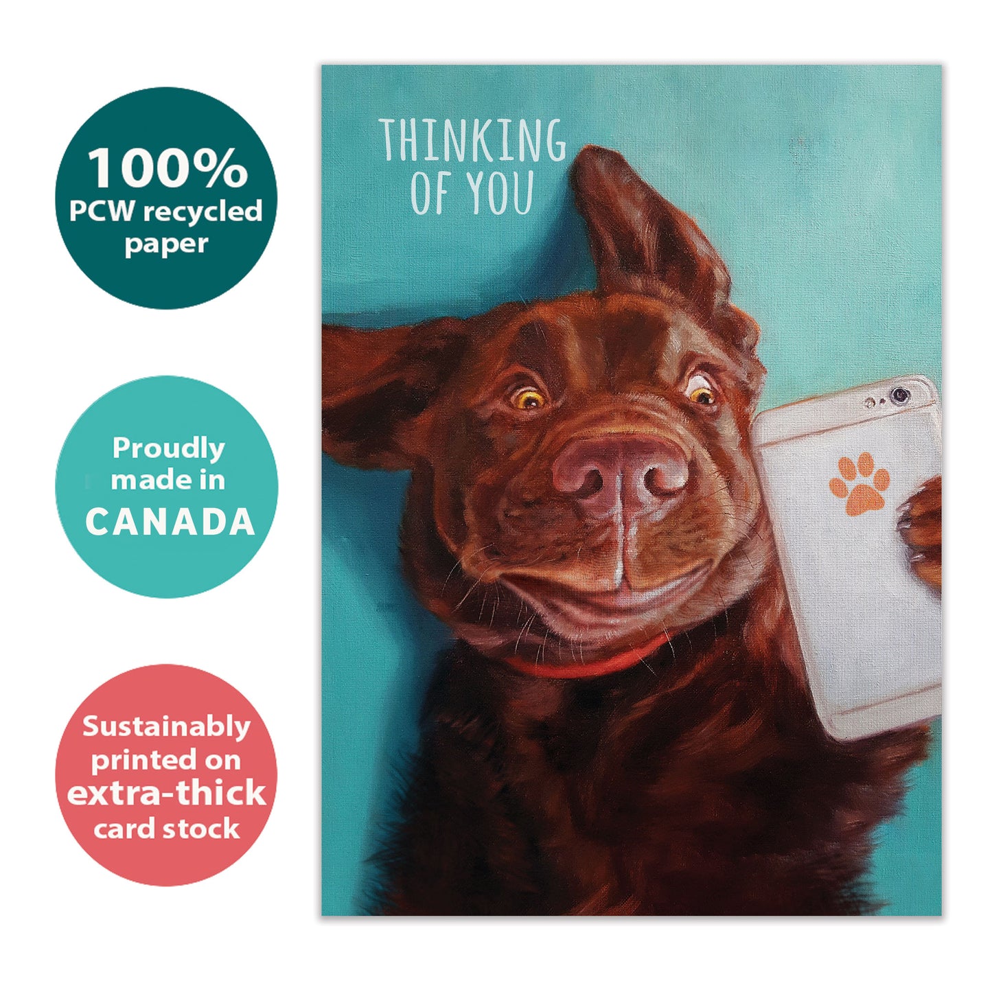 Face Time Thinking of You Card