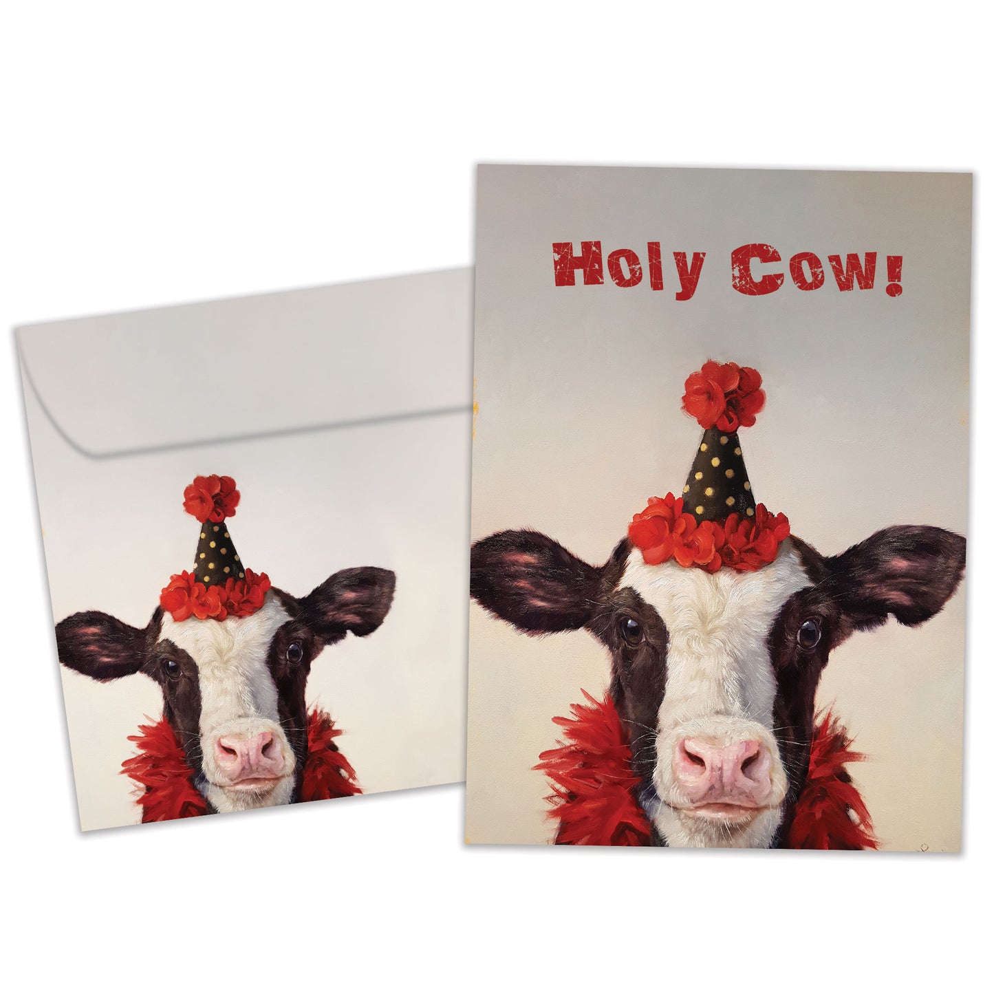 Holy Cow Birthday Card