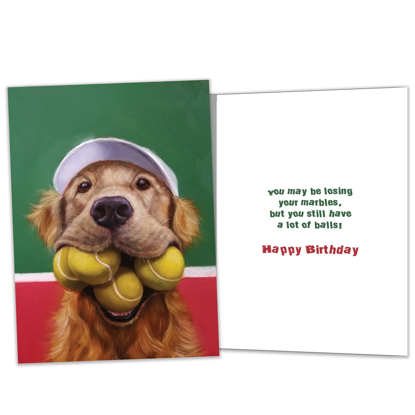 A Lot of Balls Birthday Card